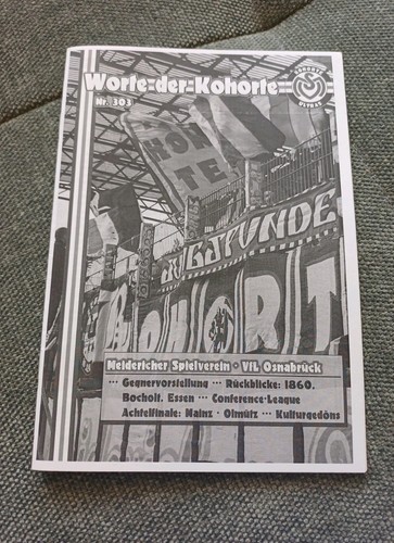 Fanzine ultras flyer worte - fanzine,