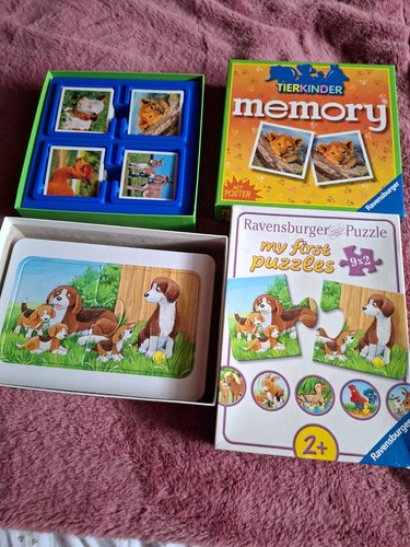 Kinderpuzzle und memory - kinderpuzzle,
