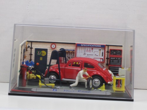 Diorama werkstatt mit - mit, vw