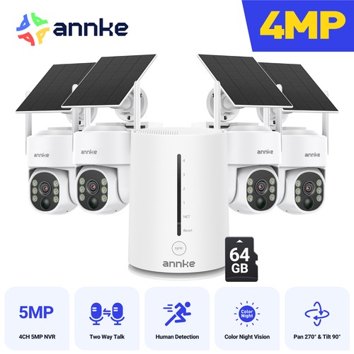 Annke 4ch 4mp wlan solar - annke,