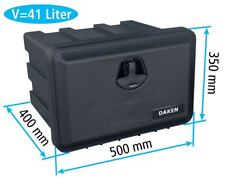 LKW Staukasten, Daken Just 500 Werkzeugkasten 500x350x400mm, Staubox Daken J041