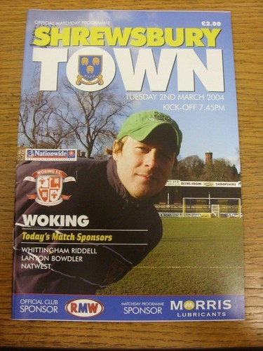 2004 shrewsbury town - 02/03/2004,