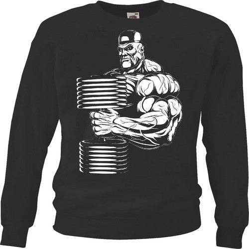 Sweatshirt bodybuilding gym - sweatshirt,