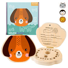 Holz Zahndose Milchzähne