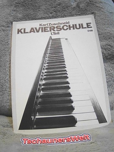 Karl zuschneid klavierschule - karl,
