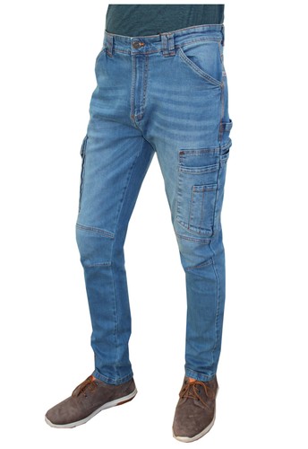 Herren denim stretch jeans - denim,
