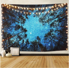Waldsternen Wandteppich