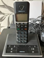MEDION DECT MD 83321 Schnurlos mit Anrufbeantworter , Design Telefon