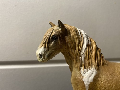 Schleich pferd repainted - pferd,