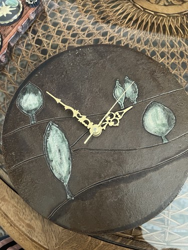 Vintage wanduhr handgemacht - vintage,