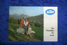 KTM Moped Roller Ponny II 1962/63 Prospekt (M1182) FAKSIMILE Archiv Verlag