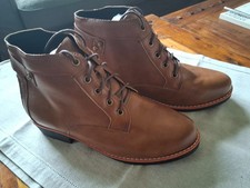 braune stiefeletten 39 leder