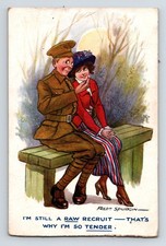 Comic Postkarte: Fred Spurgin