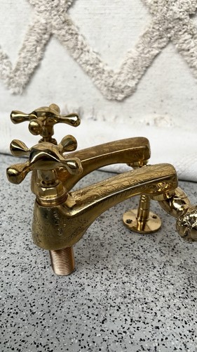 Gold waschbecken armatur - gold, waschbecken-armatur