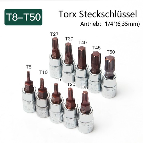 Bit einsatz torx profil - einsatz, t-profil