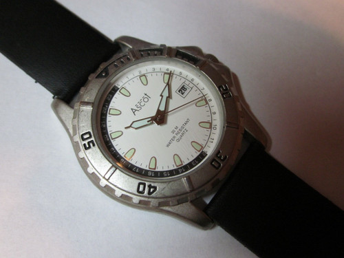Ascot herren quartz armbanduhr - herren,