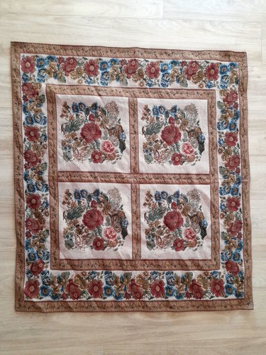 Vintage brokat tischdecke - vintage,