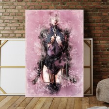 LEINWAND BILD SENSUAL WOMAN