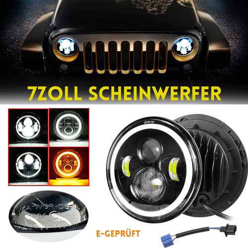Zoll angel eyes scheinwerfer - 7,
