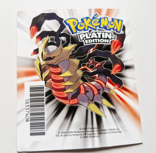 Nintendo pokémon platin - nintendo,