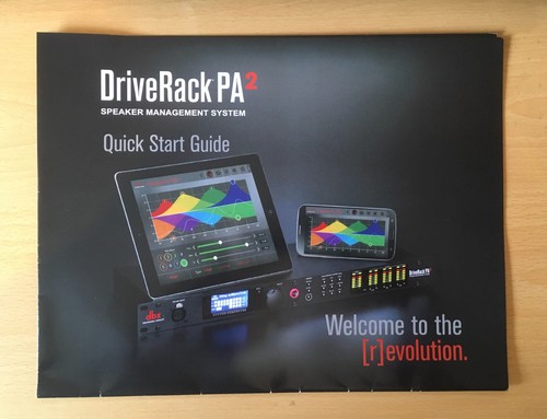 Dbx driverack pa2 - driverack,