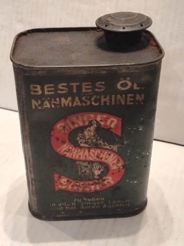 Vintage alte öldose singer - Öldose,