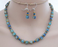 2er Set Halskette Ohrringe