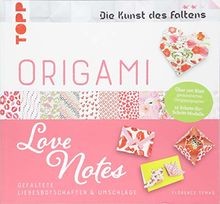 Origami love notes die kunst - origami,
