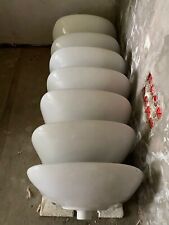 Posten   Sanibel Waschbecken 60 cm  Keramik Wand Waschtische weiß