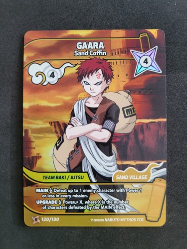 Naruto mythos tcg gaara rare - gaara,,