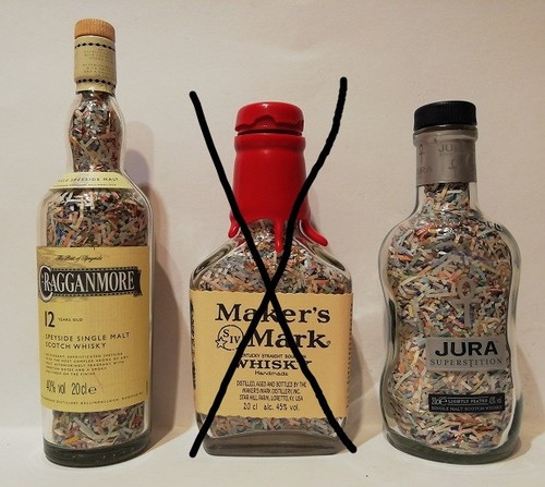 Flasche m banknoten - flasche,