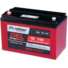 Panther gel batterie 12v - batterie, 110ah