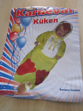 Faschings BABY KÜKEN KOSTÜM    Karneval   Strampler 62 bis 80