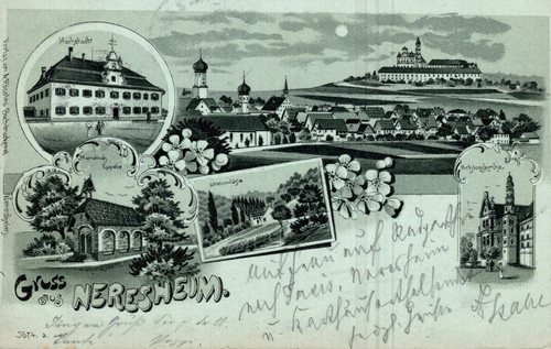 Litho mehrbild gruss aus - gruss,