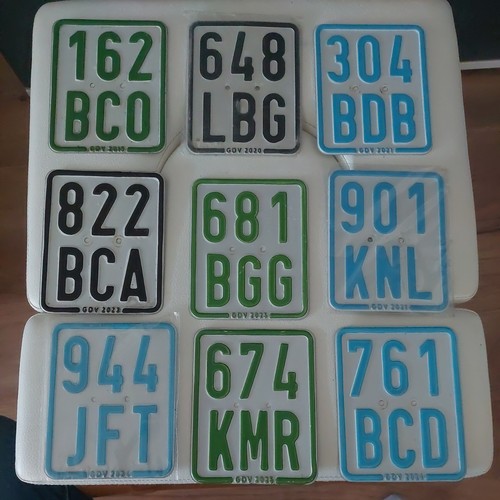 Blechschild roller schwarz - ,