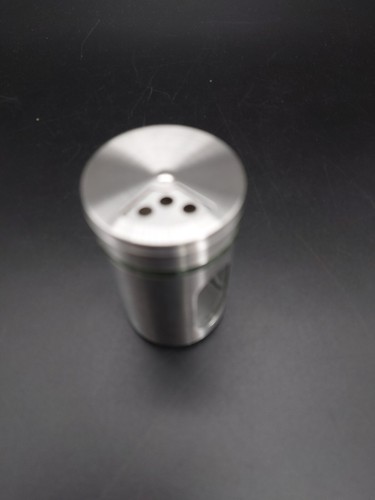 Gewürzstreuer edelstahl glas - gewürzstreuer,