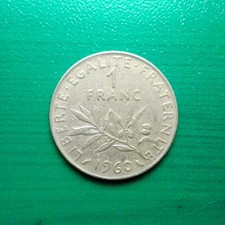 1 Franc Münze aus Frankreich