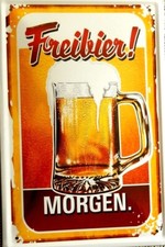 Blechschild, 20 x 30 cm