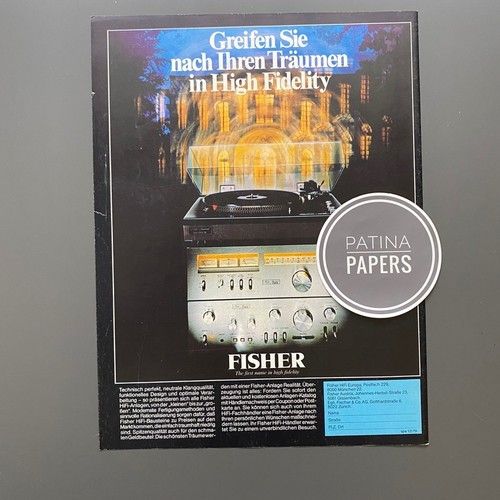 1979 fisher high - 1979, fidelity