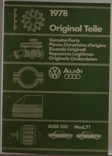 Audi 100 bis Modell 1971