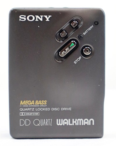 Sony walkman quartz - quartz, wm-dd33