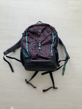 Deuter Contact - Schulrucksack Schulranzen Mädchen Sterne Grau Lila Grün