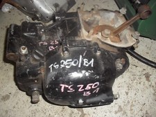 SUZUKI TS250 TS 250 Motor Gehäuse Getriebe Rumpf Teileträger