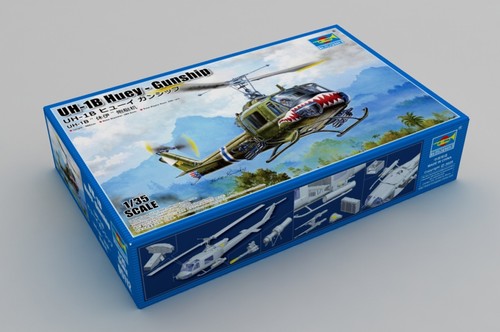 Huey gunship 1 35 - -,