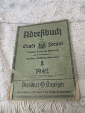 1942 Adreßbuch STADT FREITAL