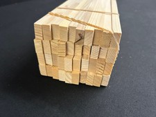 40x Holzleiste Bastelholz Kiefer/Fichte ca. 10 x 20 x 900 mm B-Sort.