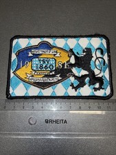 TSV 1860 MÜNCHEN  Aufnäher Patches Aufbügler Fan Club Neustadt Waldnaab Löwen 81
