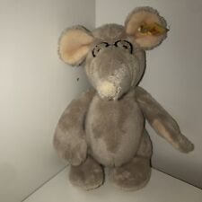Steiff Leseratte Ratte Liesel Limitiert für  100 Jahre Thalia Maus Grau Kuschel