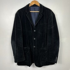 Polo Ralph Lauren Chore Sakko Blazer, Cord, schwarz, Größe Herren XL