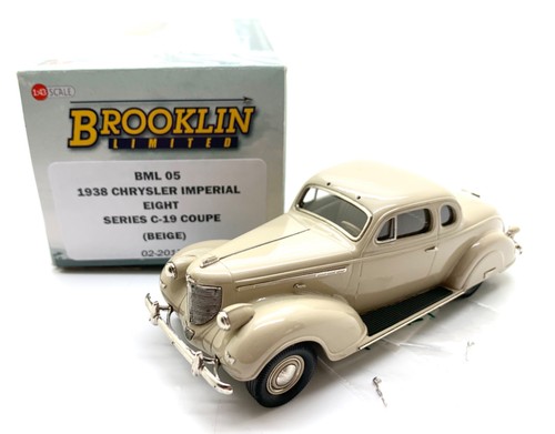 Brooklin 1938 chrysler - brooklin,